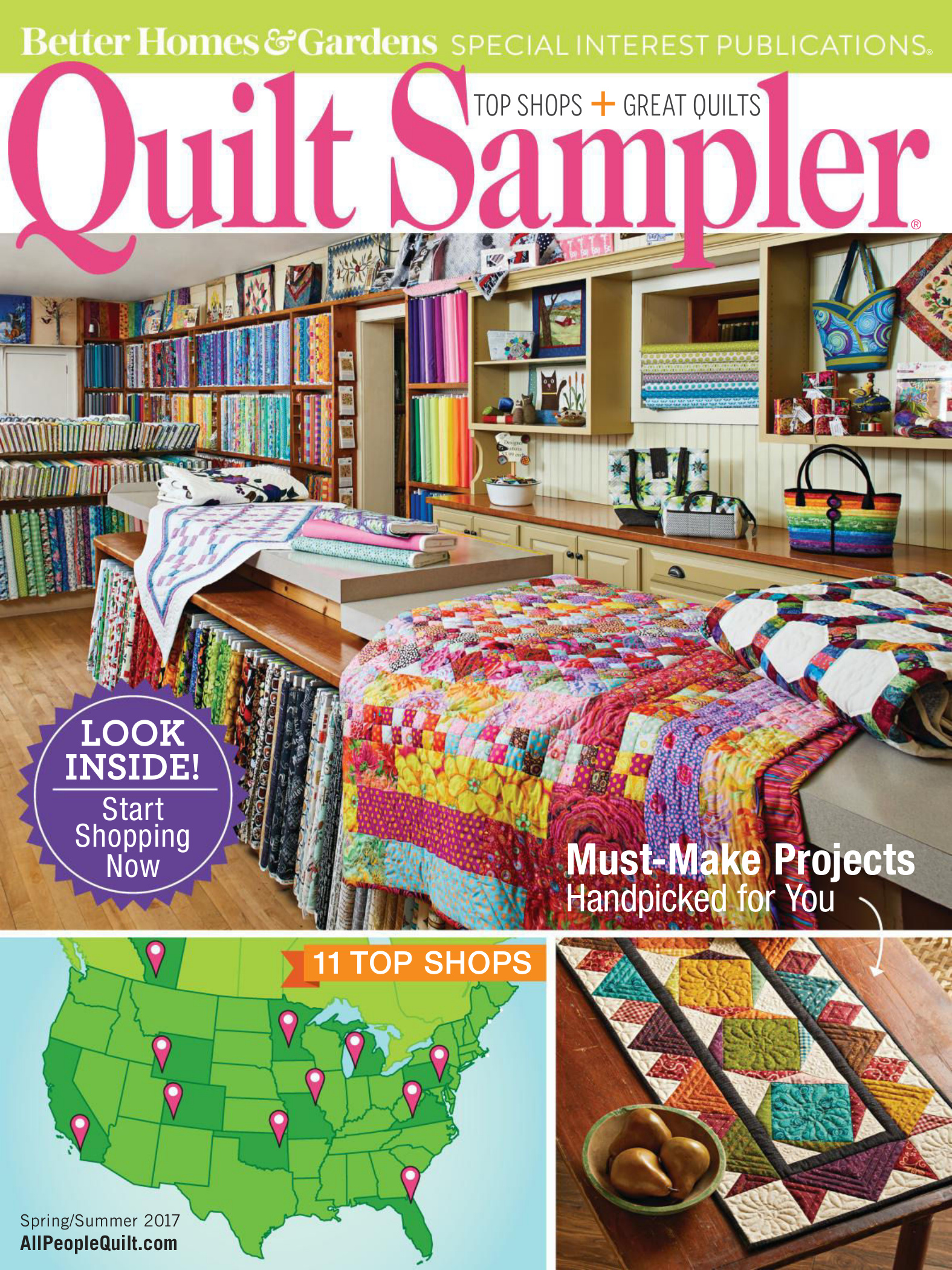 Quilt Sampler - Spring - Summer 2017